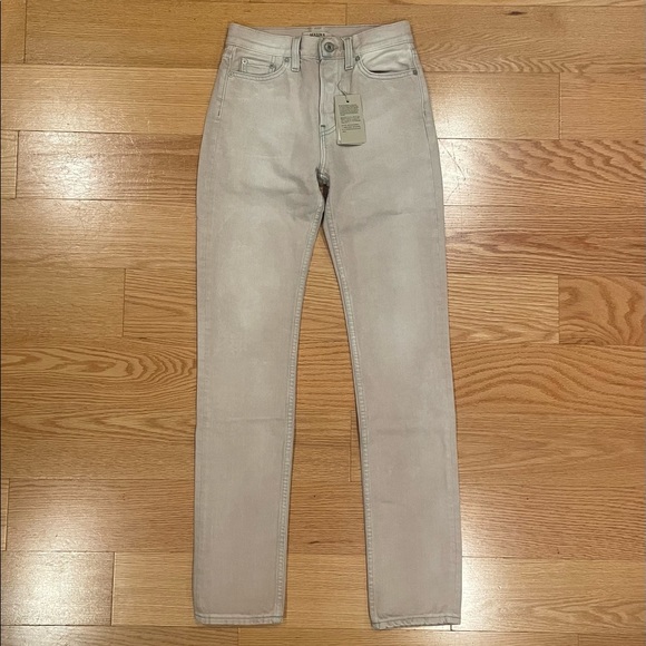 YEEZY Season 6 Denim In a Beige (Medium Blue) color